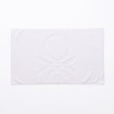 Benetton Home Bathmat 50x80cm 1000Gsm 100% Cotton Embossed Logo White Core Be | BE-2122